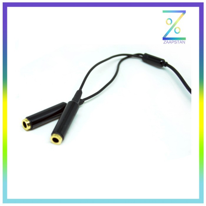 Overfly Kabel AUX Audio 3.5mm Male ke 2 x 3.5mm Female HiFi - AV114