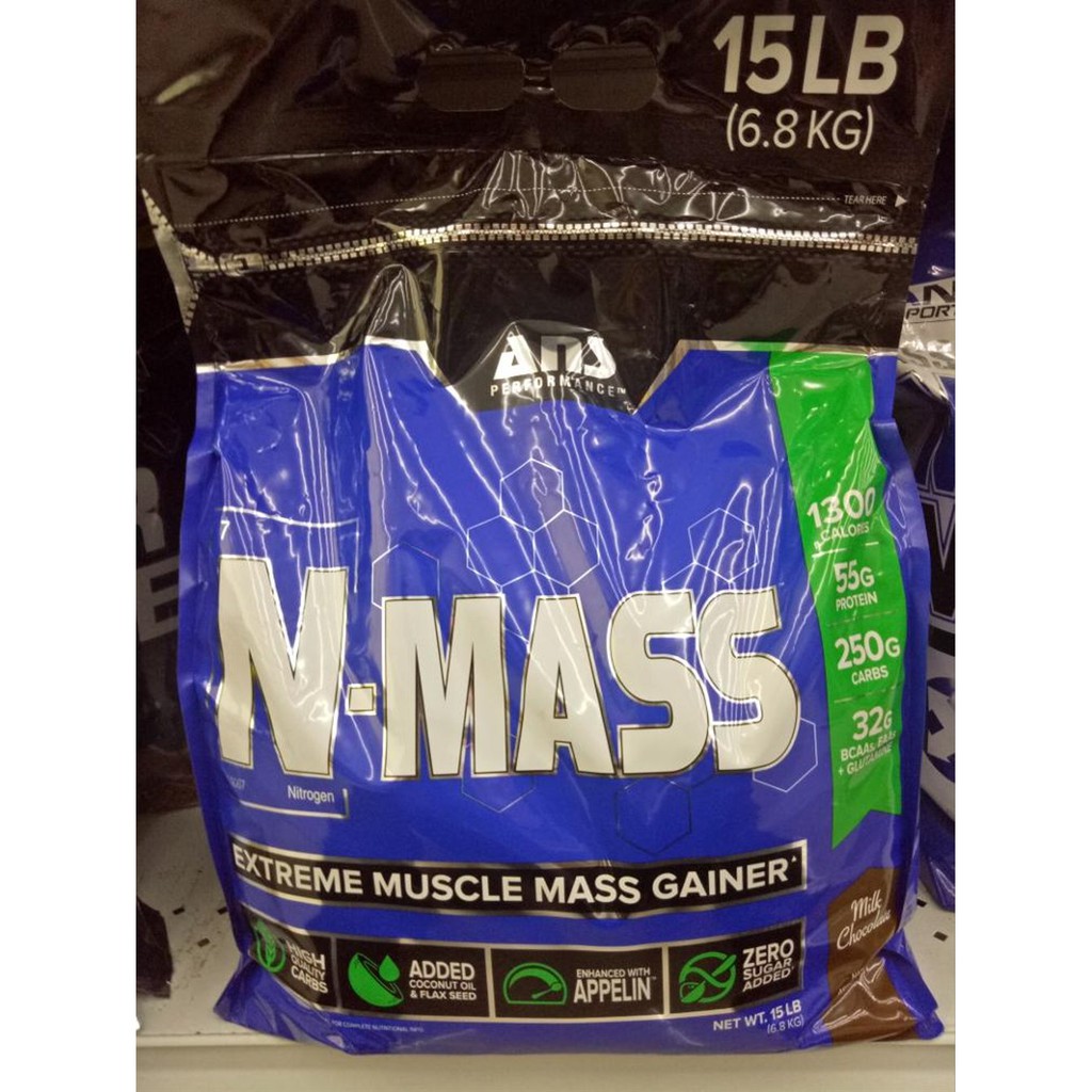 N-MASS N mass  ANS gainer 15 lbs Obral