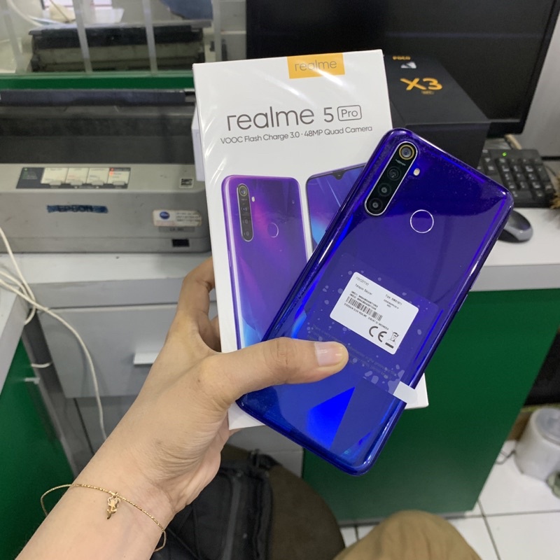 Realme 5Pro Ram 4/128gb Bekas Pakai Second Normal Fullset Original Resmi