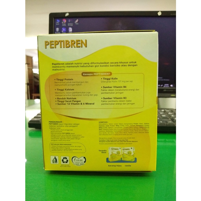

Ee5F10 Peptibren Rasa Vanila 210 G 6Gddv