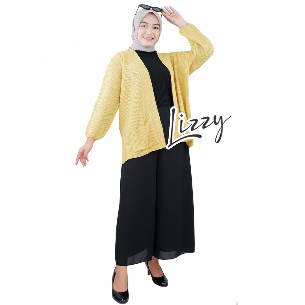 Lizzy - CARDIGAN OVERSIZED BALLONY LAVELLA PREMIUM