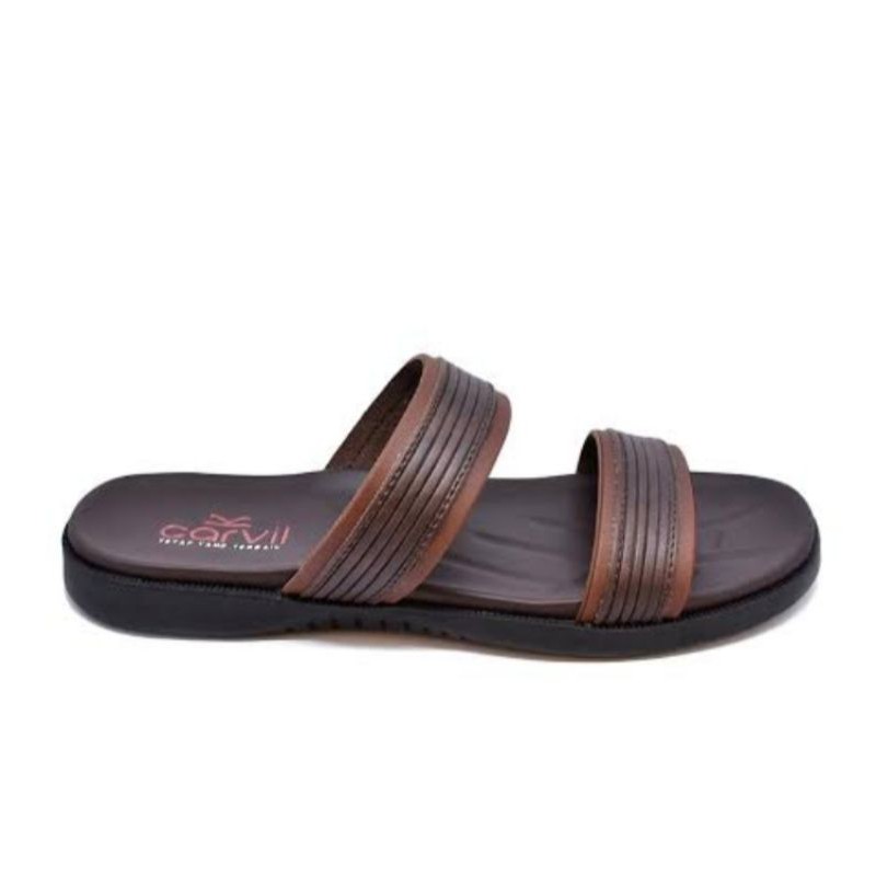 sandal promo pria dewasa carvil original juno sandal kaki laki