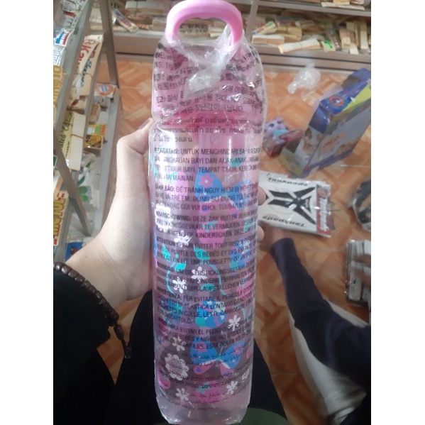 Smiggle Drink Bottle Pink BPA free