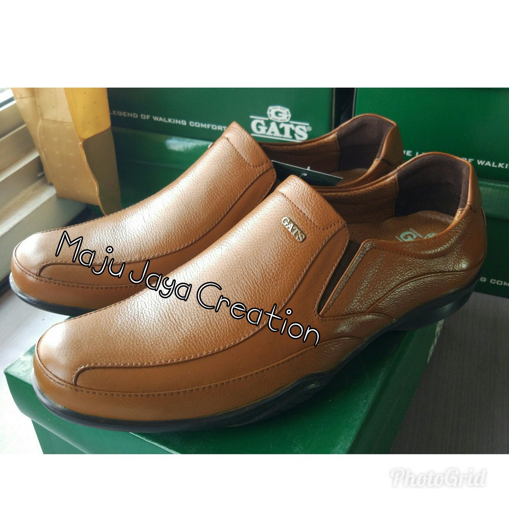 GATS SHOES Sepatu Kulit Pria Gi 7211 Tan