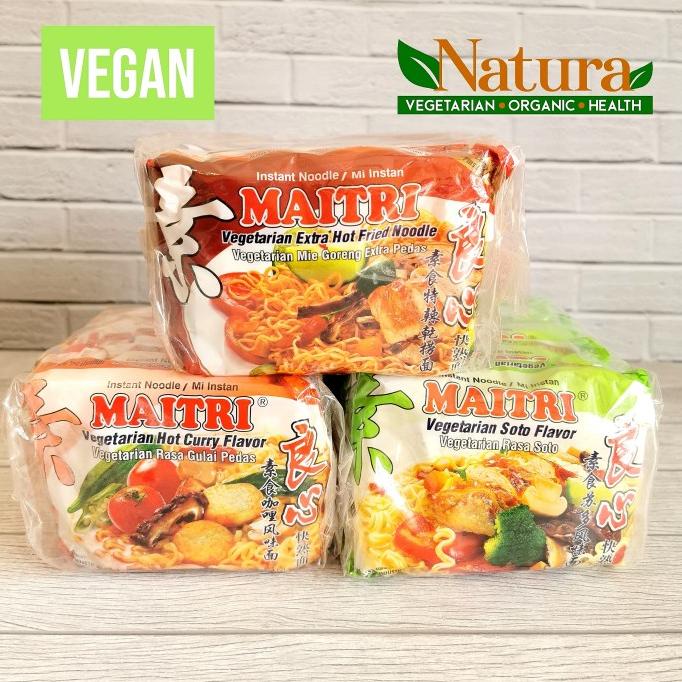 

Maitri Mie Instant 1 Pack Isi 5 Bungkus Vegan Vegetarian 89