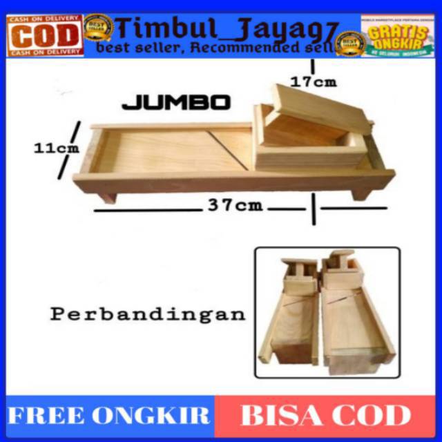 Pengiris keripik jumbo kayu  cadangan Pemotong bawang merah, pengiris cabai, kunyit