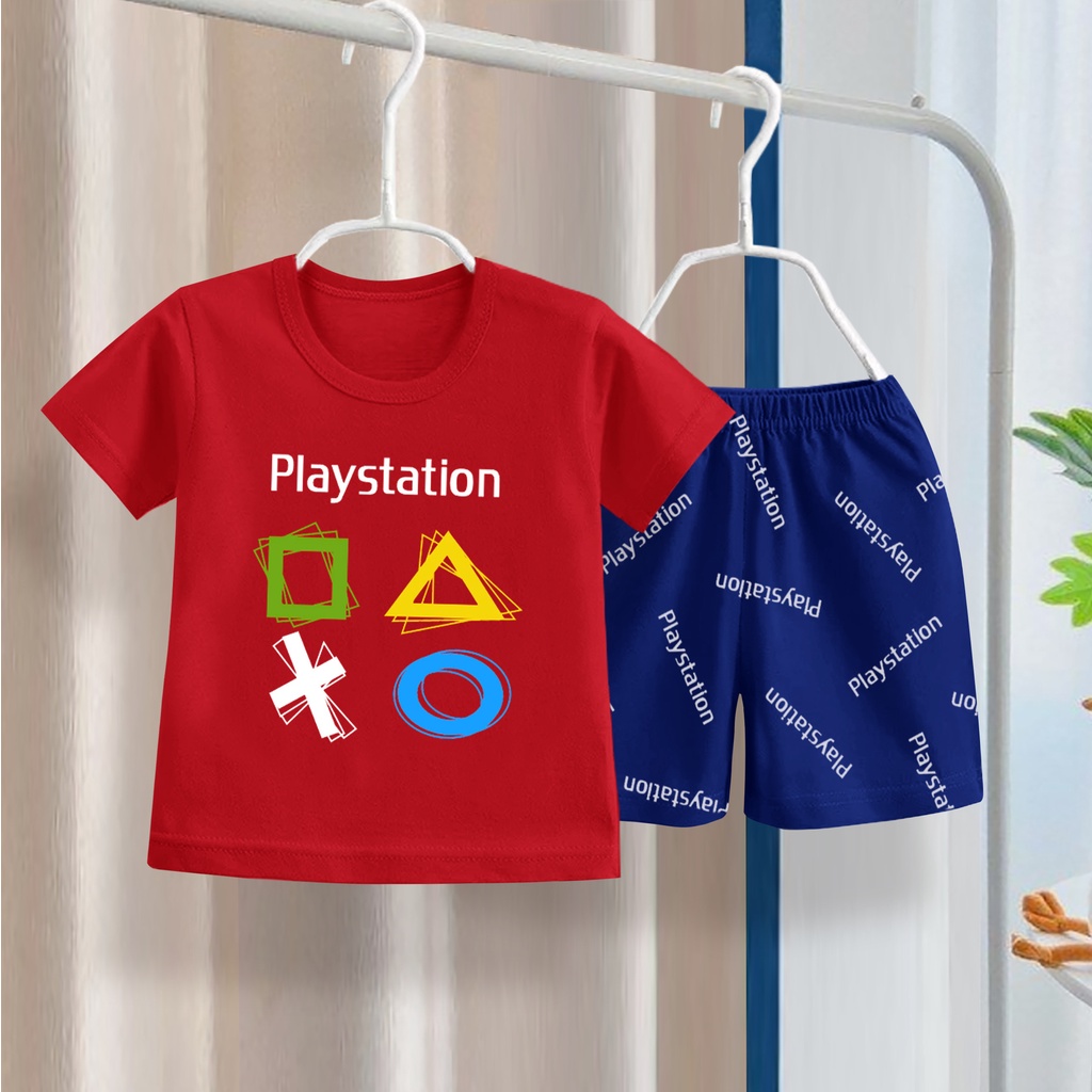RAMORA SETELAN ANAK LAKI LAKI/ SET BAJU ANAK COWOK / PAKAIAN ANAK LAKI LAKI UMUR 1-6TAHUN
