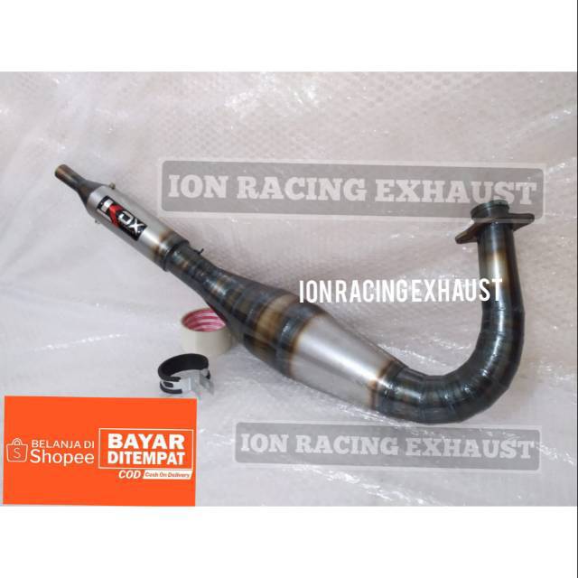 Knalpot Rx king Kolong telo Kompetisi KDX plat berkualitas Suara garing ,
