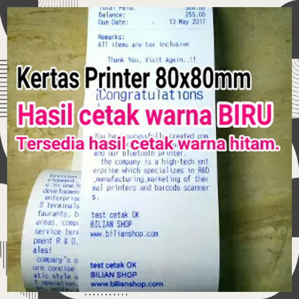 

Kertas Thermal 80 X 80