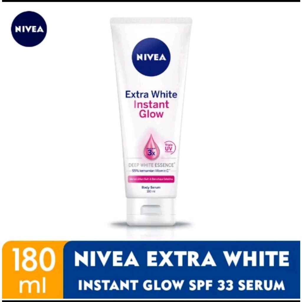 NIVEA Extra White Body Serum Instant Glow 180 ml SPF 25