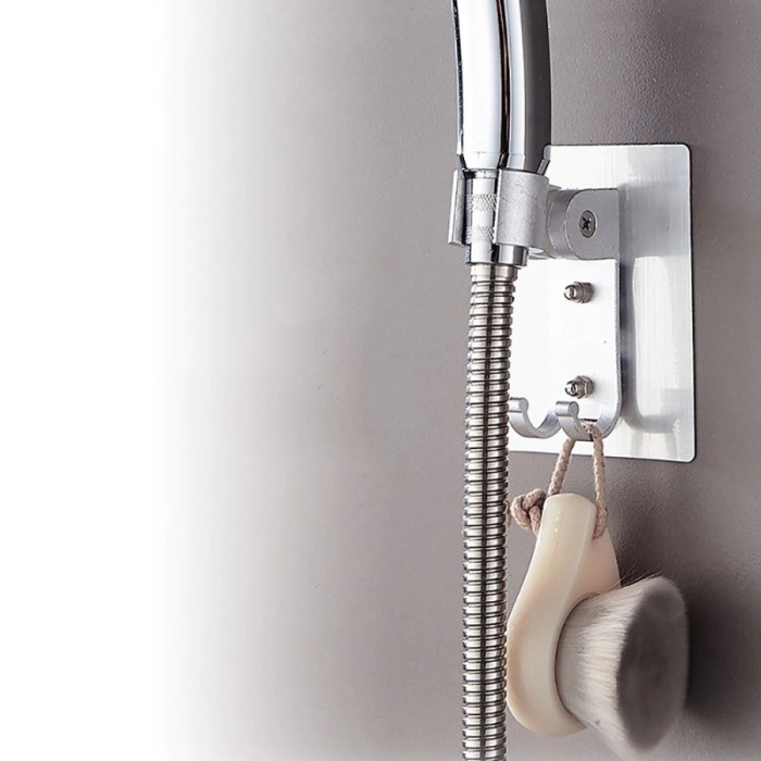 Shower Holder Free Drill Type-B Penyangga Kepala Shower Mandi