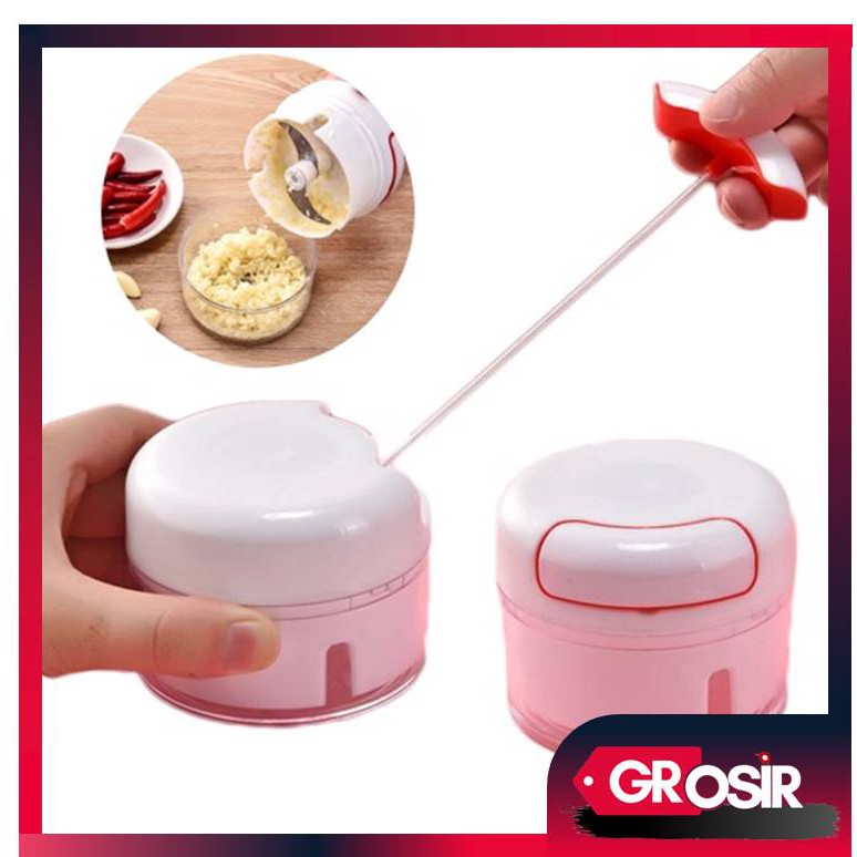 Grosir - H808  Blender Mini Speedy Chopper / Blender Bumbu / Penggilingan Bumbu / Blender Manual