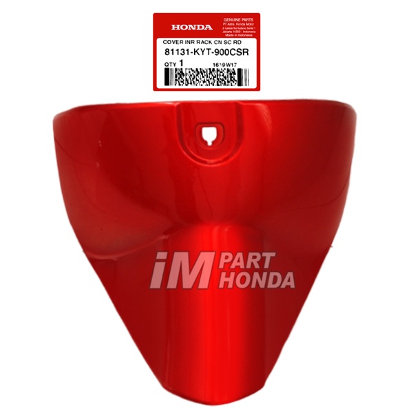 Cover Laci Honda Scoopy Warna Merah Tahun 2010