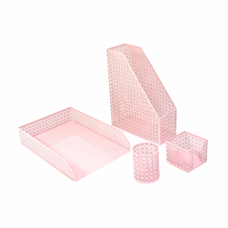 

Odi set 4 pcs organizer alat tulis - tempat ATK - Besi - good quality