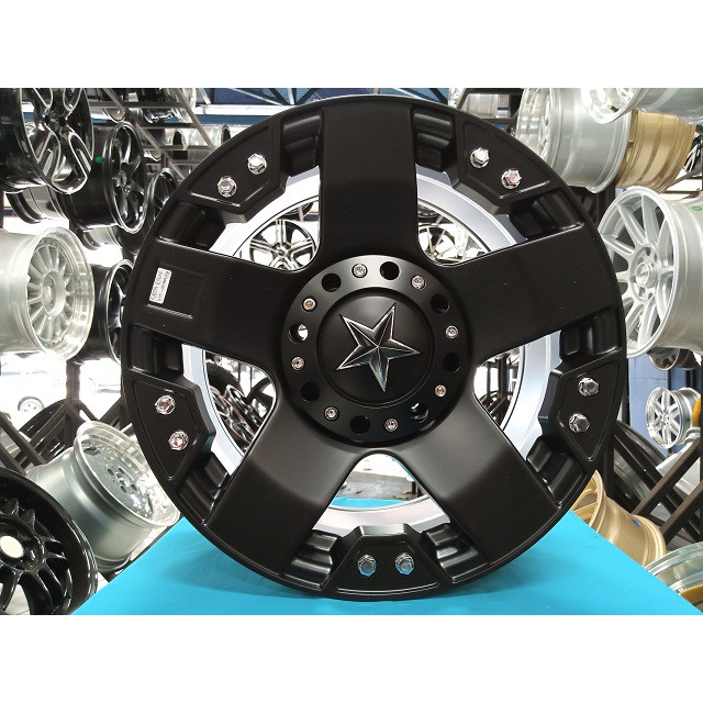 Velg Mobil Ford Everest Ring 17 HSR RASTA Black