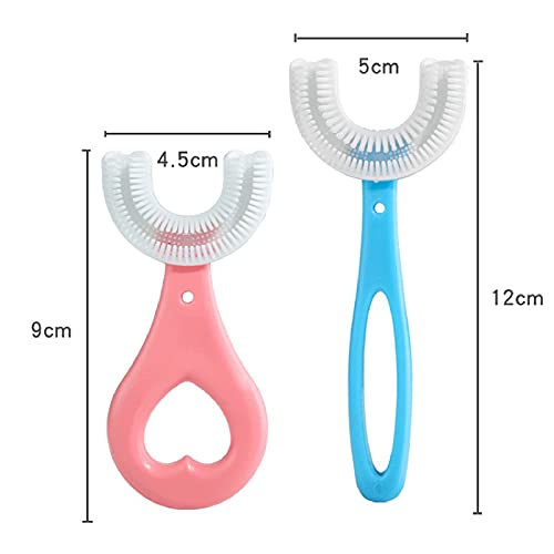 Sikat Gigi Anak Model U / U Shaped Toothbrush / Sikat Gigi Silikon U Shaped / Sikat Gigi Anak Bahan Silikon Bentuk U