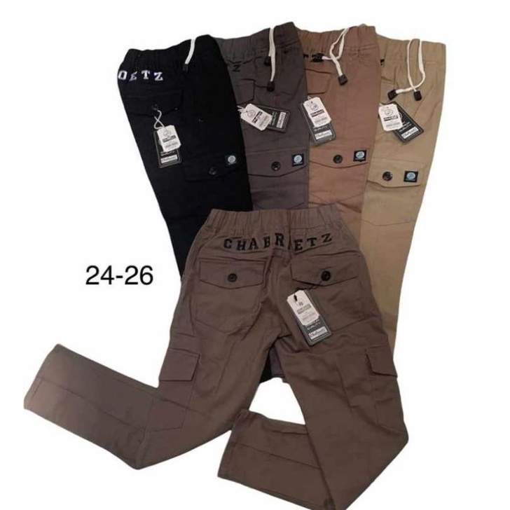 CELANA CARGO PANJANG BORDIR celana panjang cargo anak kreasi anak cowok cewek tanggung 7 8 9 10 11 1