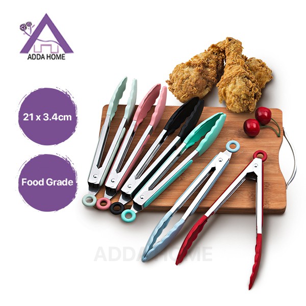 Adda Home - Alat Jepitan Penjepit Makanan Gorengan Anti Panas Bahan