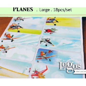 

Langsung Atc..!618KA Planes LARGE Label nama waterproof. Sticker film disney airPlane cars