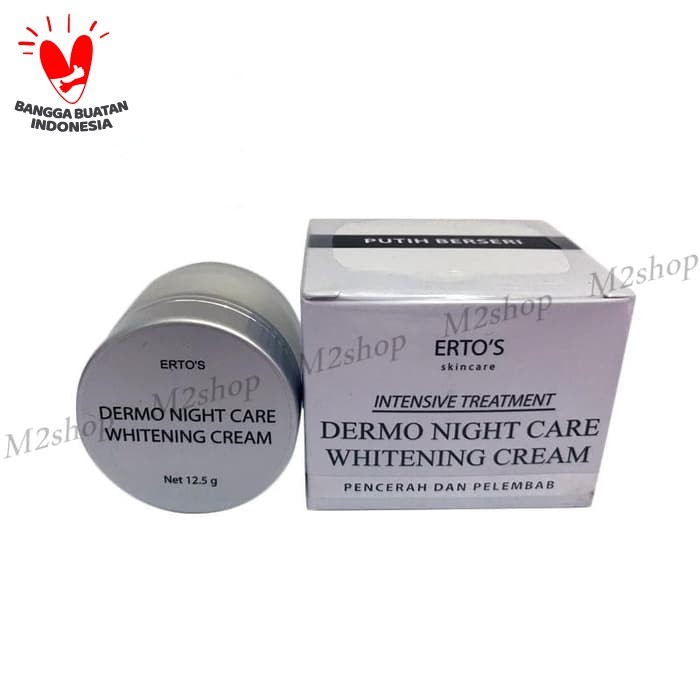 [ ERTOS NIGHT CREAM ] CREAM MALAM ERTOS - MELEMBABKAN KULIT WAJAH