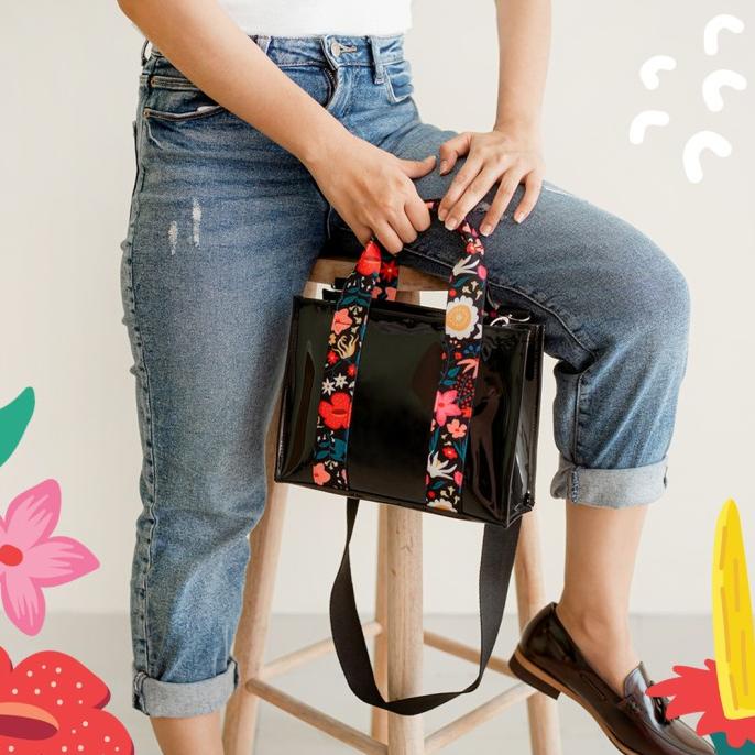 

(BISA COD) MINI Cleo Kembang Nusantara HITAM
