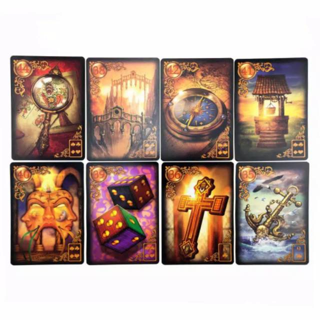 The Gilded Riverie Lenormand Oracle