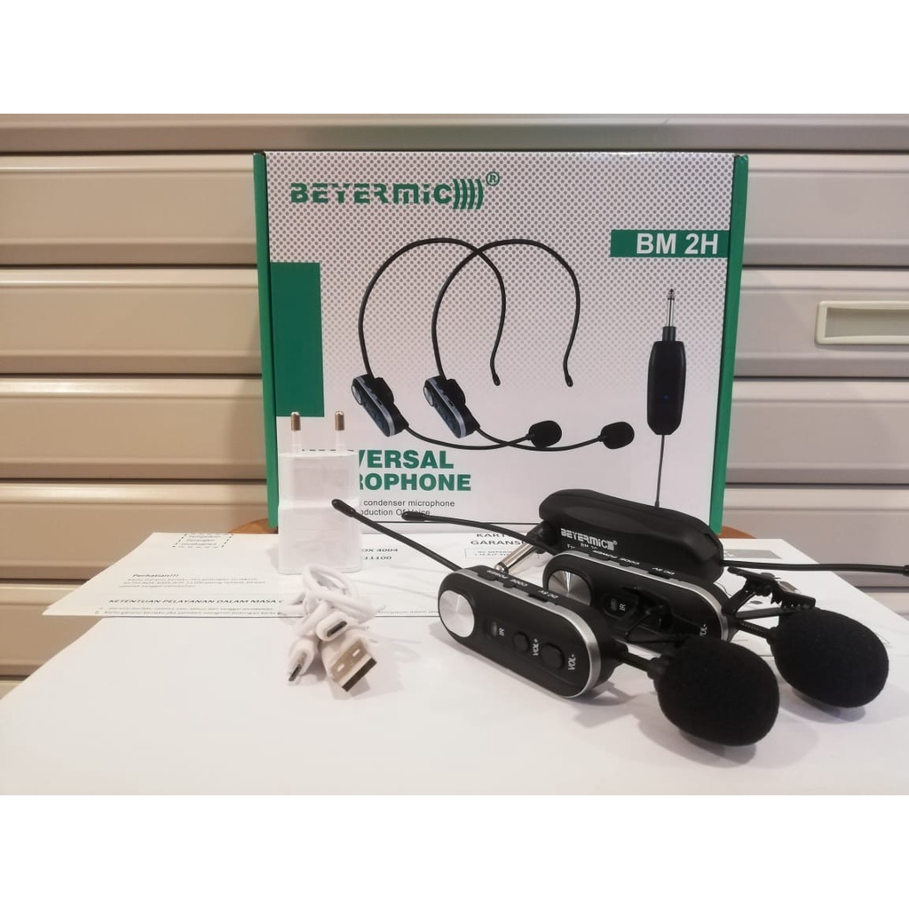 Mic Wireless Beyermic BM 2H Beyermic BM2H Mic Bando Beyermic BM 2H Original