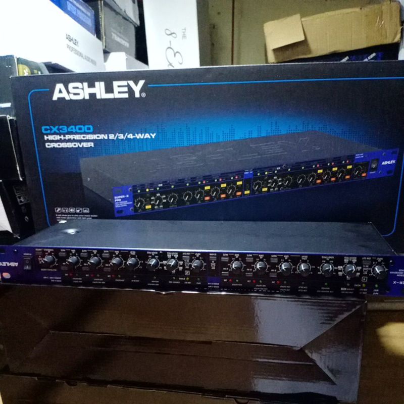 CROSSOVER ASHLEY CX-3400 WITH LIMITERS SUPER -X PRO ORIGINAL