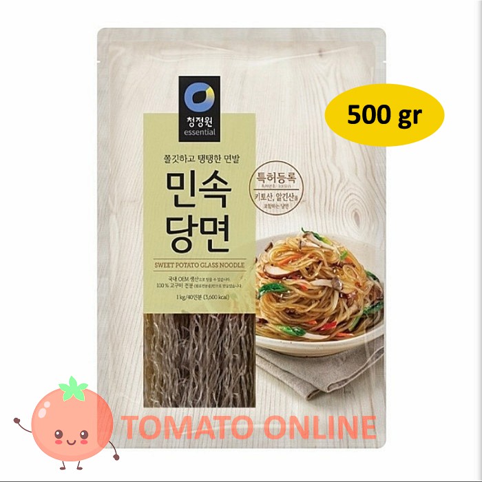 Daesang Chung Jung One Sweet Potato Glass Noodle Japchae Soun Vermicelli 500 gr 500gr