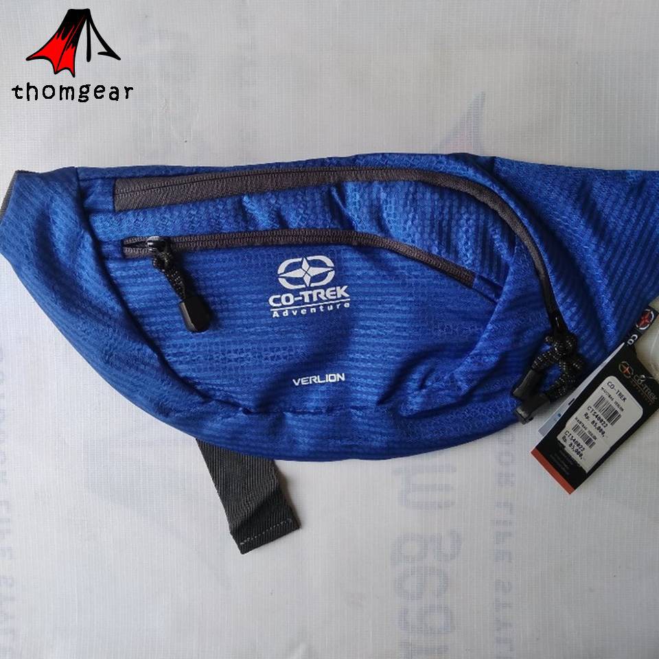 Waistbag Cotrek Seri Verlion Material Ripstop Diamond Zipper Ykk Waistbag Cotrek Adventure