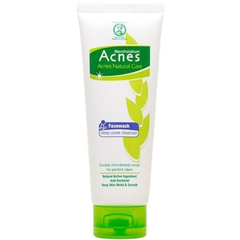 Acnes Natural Care Deep Pore Cleanser Face Wash 100 Gr