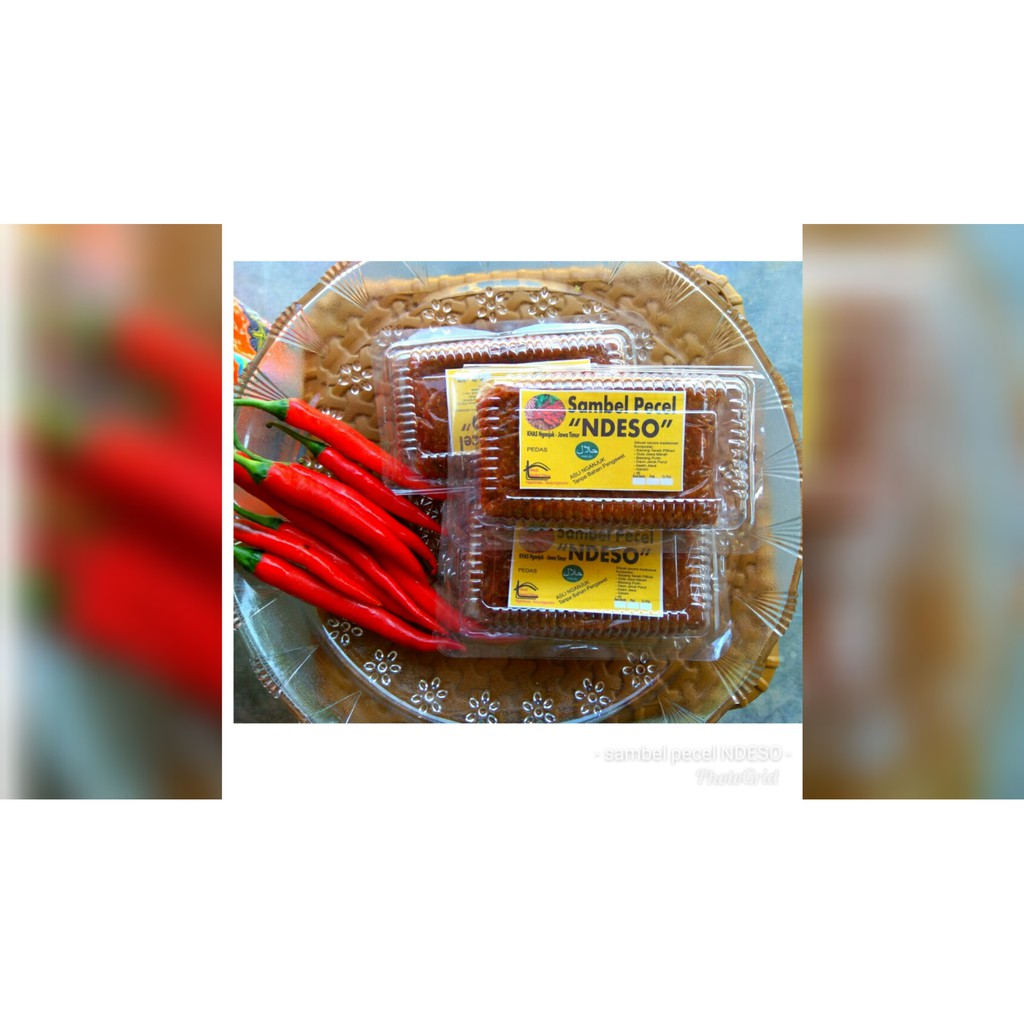 

Sambel pecel sangrai sambel pecel nganjuk sambel pecel pedas 200 gr