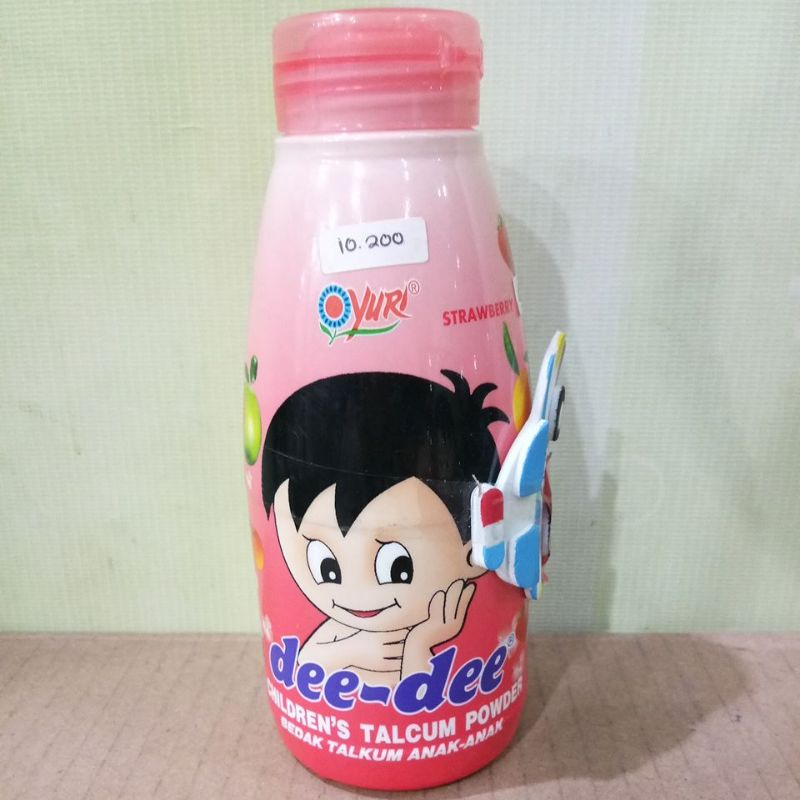 YURI DEE-DEE CHILDERN'S TALCUM POWDER APPLE, STRAWBERRY, ORANGE 150GR