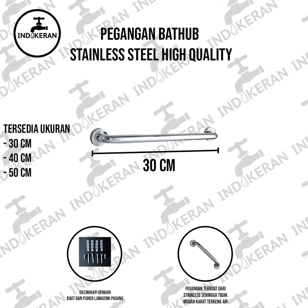 INDOKERAN - Pegangan Handle Bathup - High Quality