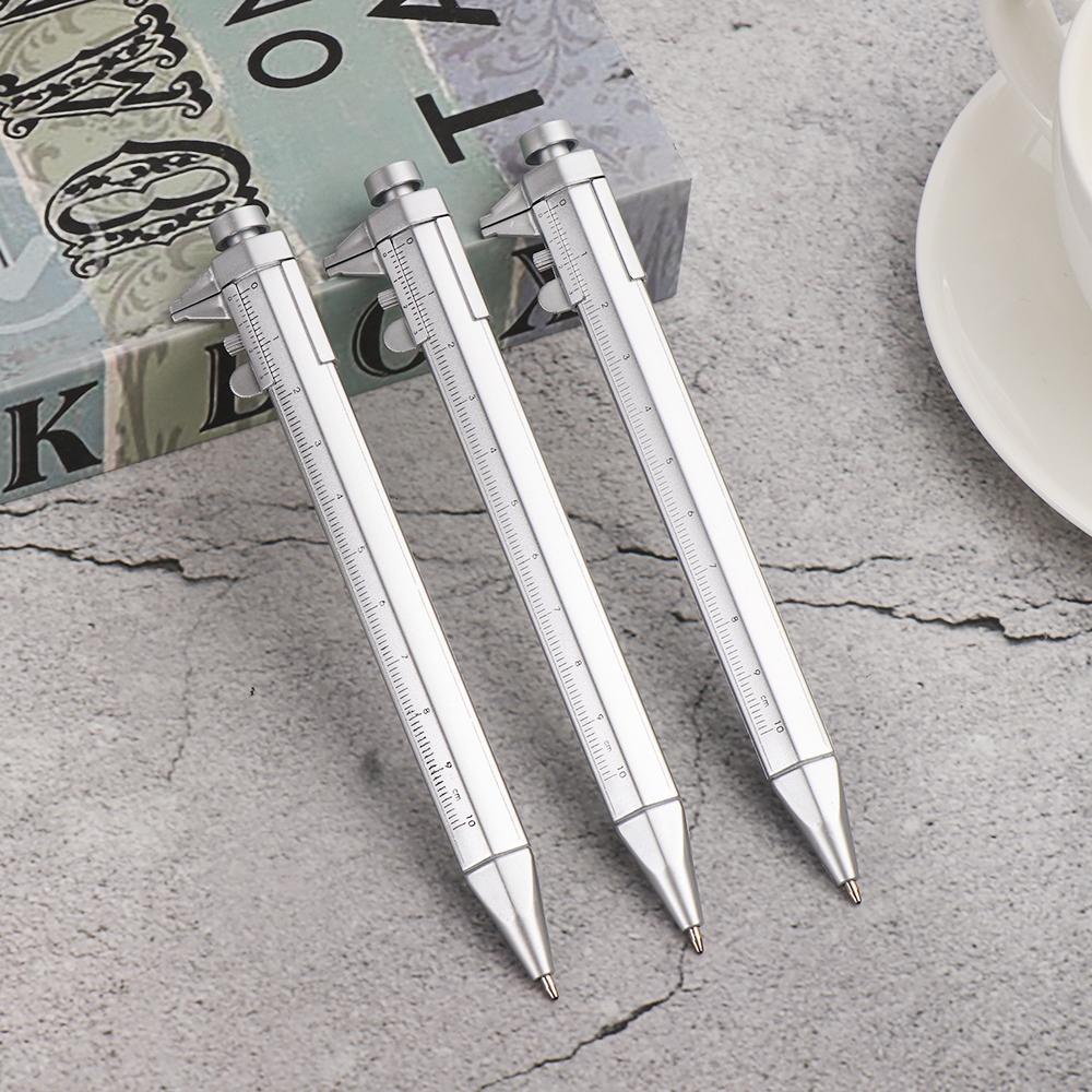 Top Vernier Calipers Pen Hadiah Pengukur Berputar Unisex Scale Ruler