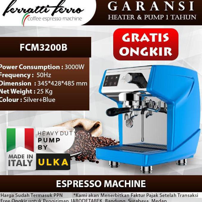 Ferratti Ferro Espresso Machine Fcm3200B