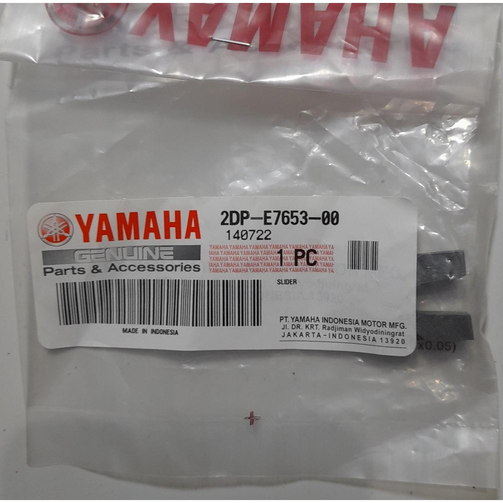 Piece Slide Plastik Tutup Rumah Roller Nmax N Max Yamaha 2DP E7653 00 (1pcs)