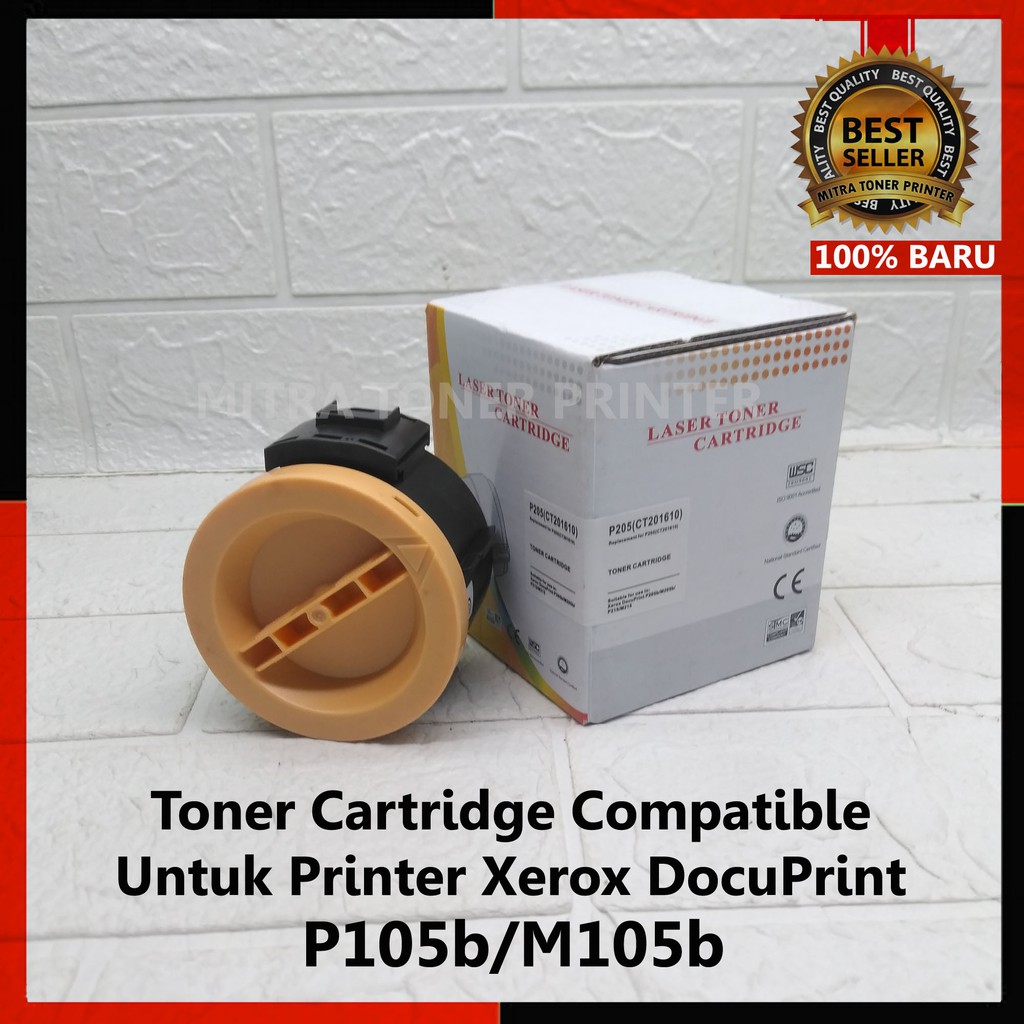 Toner cartridge Compatible untuk printer Fuji Xerox DocuPrint P105b / M105b