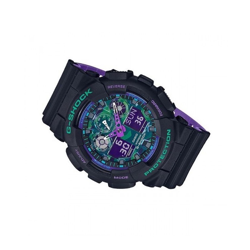 Casio G-SHOCK GA-100BL-1ADR Jam Tangan Pria Original