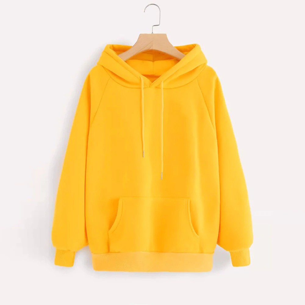 yellow hoodie streetwear