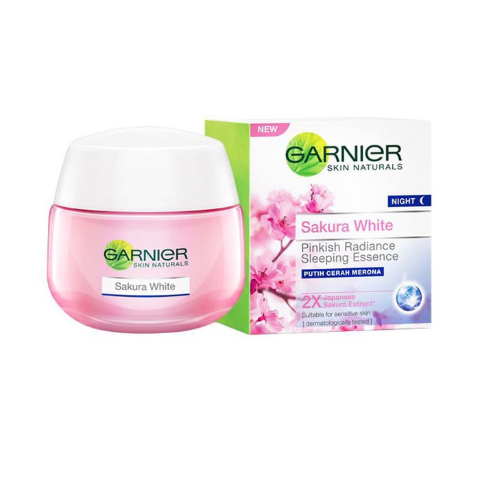 paket garnier sakura white pinkish radiance