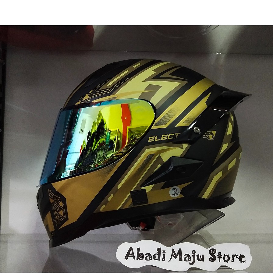 Helm Snail FFS1 Electric Gold Doff Spoiler 3D Original