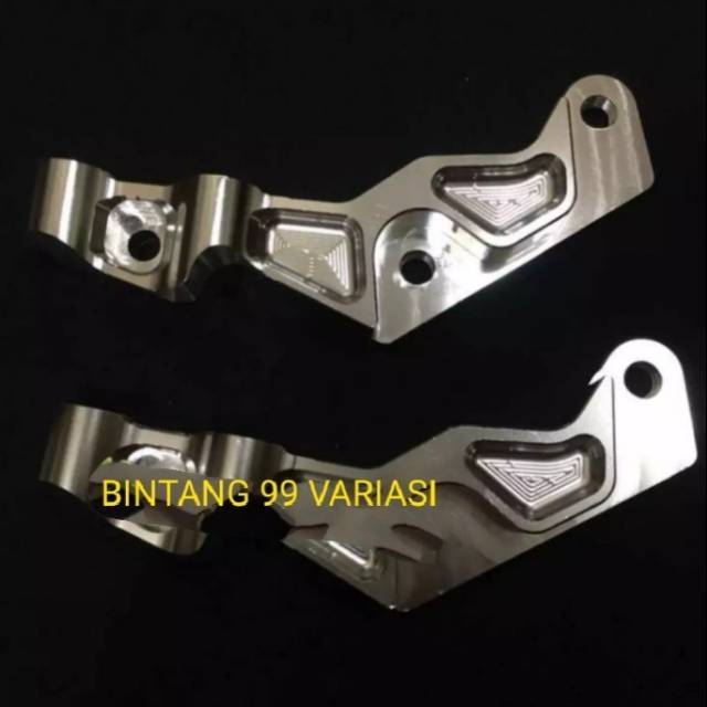 breket depan nmax kaliper monoblok 4p nissin atau brembo