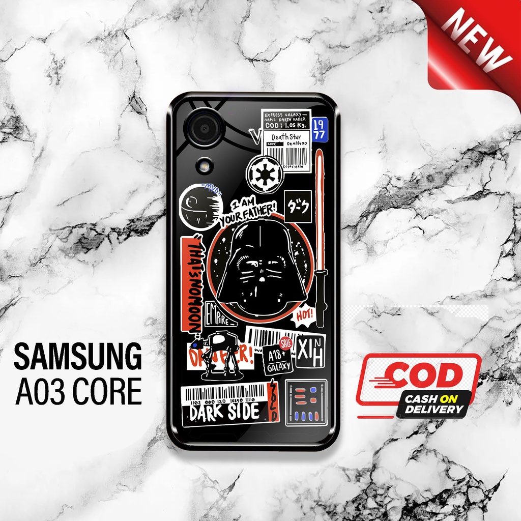SRC - Case Samsung A03 Core Motif Starwars Casing Hardcase Glossy 2D Terbaru Silikon Softcase Aero c