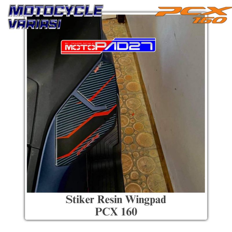 Stiker PCX 160 Stiker Sayap PCX 160 Stiker Wingpad PCX 160 Wing Pad PCX 160