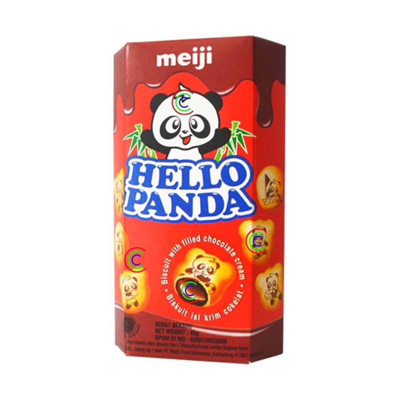 Jual Meiji Hello Panda Chocolate Box Biskuit Bentuk Panda Isi Pasta Coklat Nikmat 45gr 5832