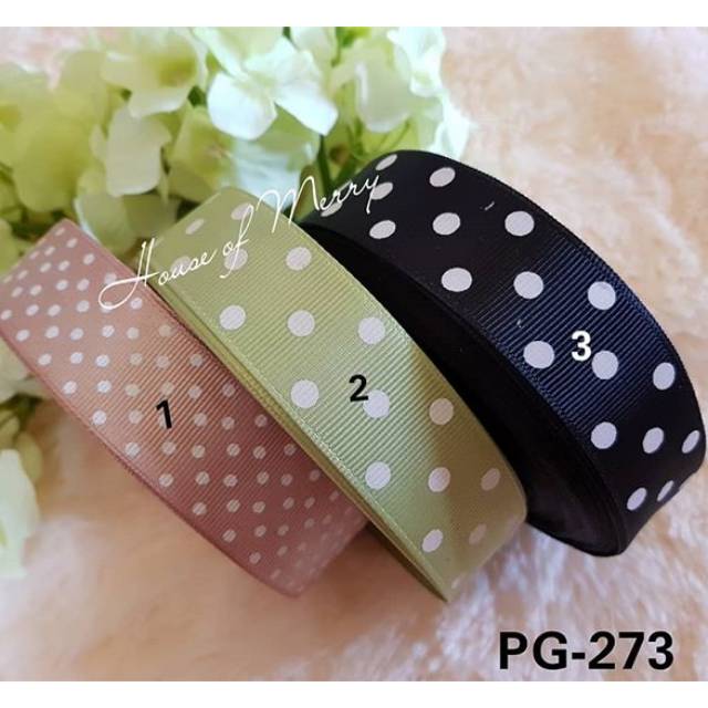 

Pita GG Polka PG-273..geser untuk melihat pilihan wrn lain