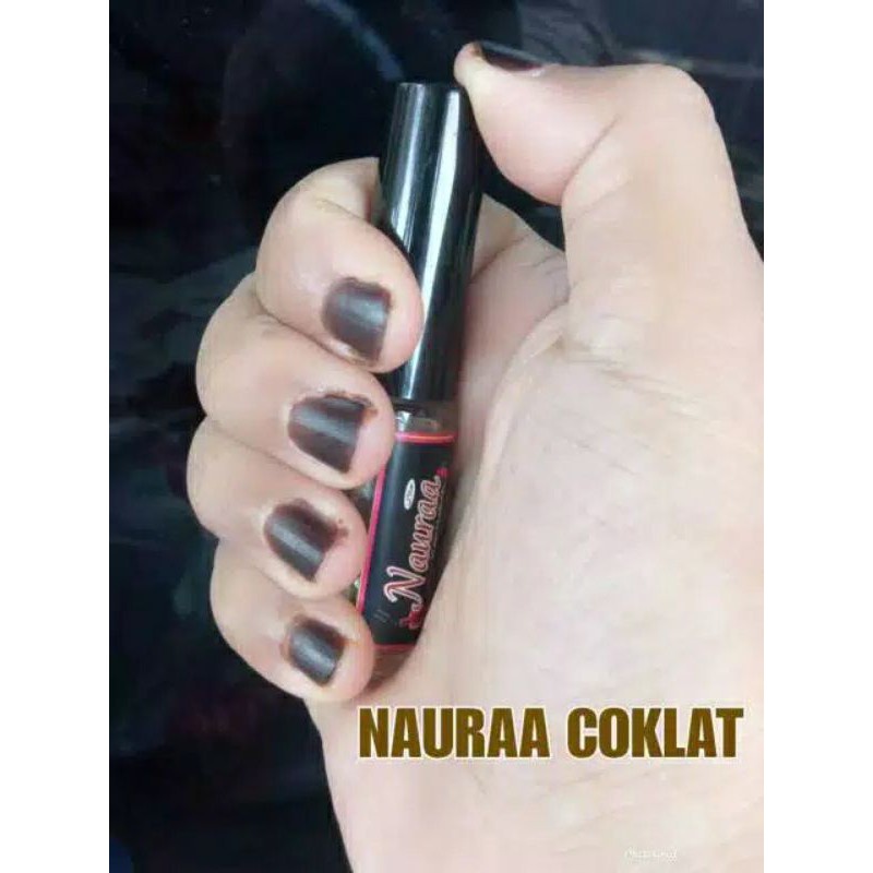 KUTEK HENNA NAIL NAURAA / NAURA KUTEK MUSLIMAH Syah untuk ibadah 5ml