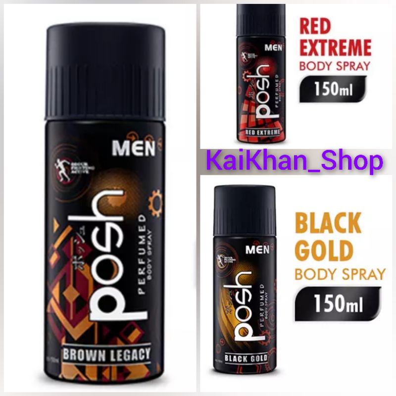 POSH Men Body Spray Botol 150ml