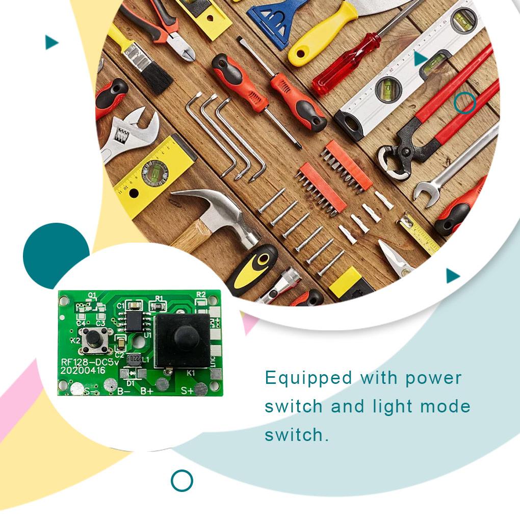 Papan Modul Kontroler Lampu Strip Tenaga Surya (house2020)